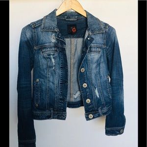 Guess Distressed Jean Jacket